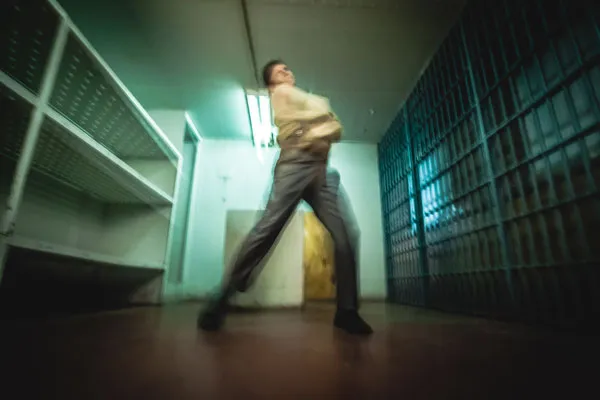 Curt Anderson straightjacket escape